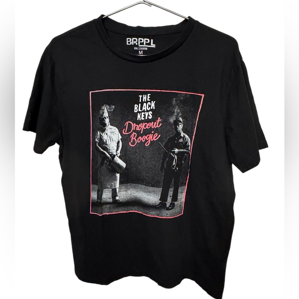 The Black Keys Dropout Boogie Tour Rock Men’s M Black T-Shirt MINTY Velveteers